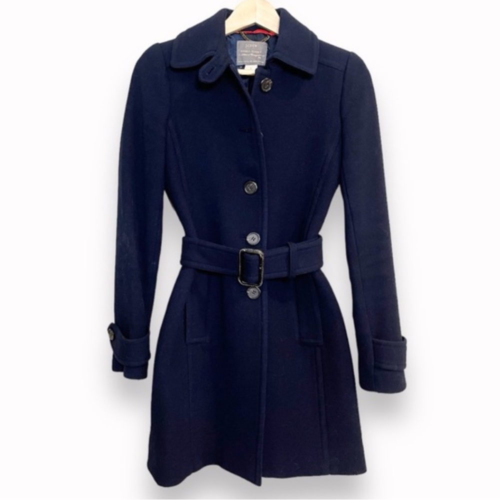 NWOT J. Crew Double Cloth Slim Trench